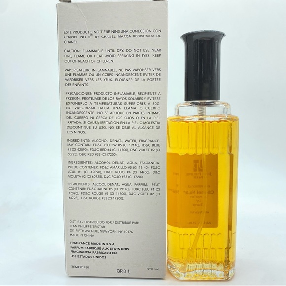 Jean Philippe Women our version channel no5/2.5 oz Eau de Parfum - Picture 2 of 2